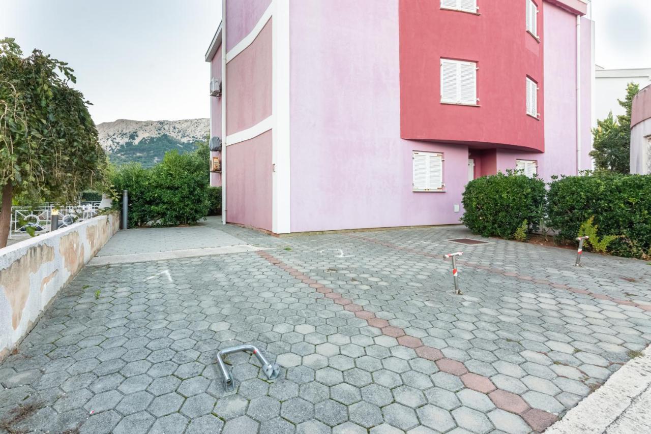 Apartment Mimoza 5, Baska, Krk Exteriör bild