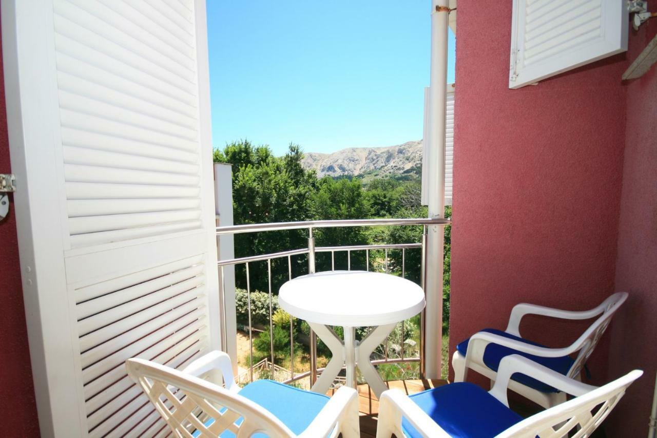 Apartment Mimoza 5, Baska, Krk Exteriör bild