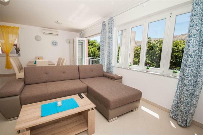 Apartment Mimoza 5, Baska, Krk Exteriör bild